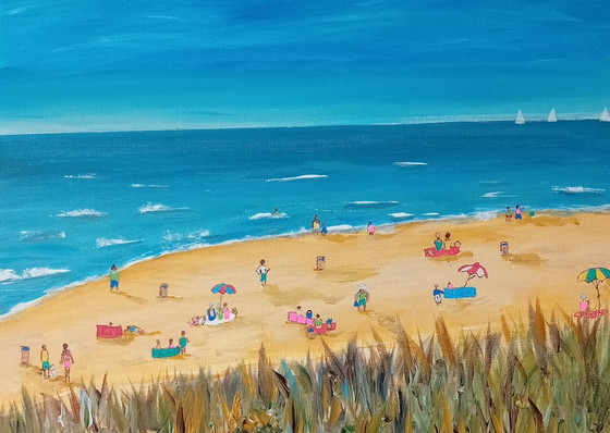 Image 1 of Dipingere e divertirsi in spiaggia