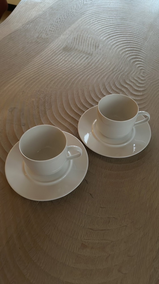 Image 1 of Alessi - La Bella Tavola - 4x tazza con piattino -NEW-