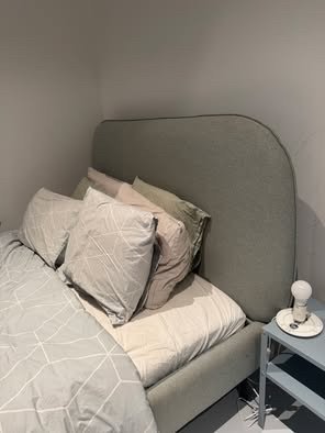 Image 1 of IKEA Gunnared Bed Frame 140 x 200 cm Light Green