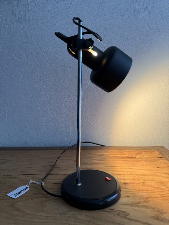 Image 1 of Lampada da scrivania vintage HEMA nera anni '70/'80