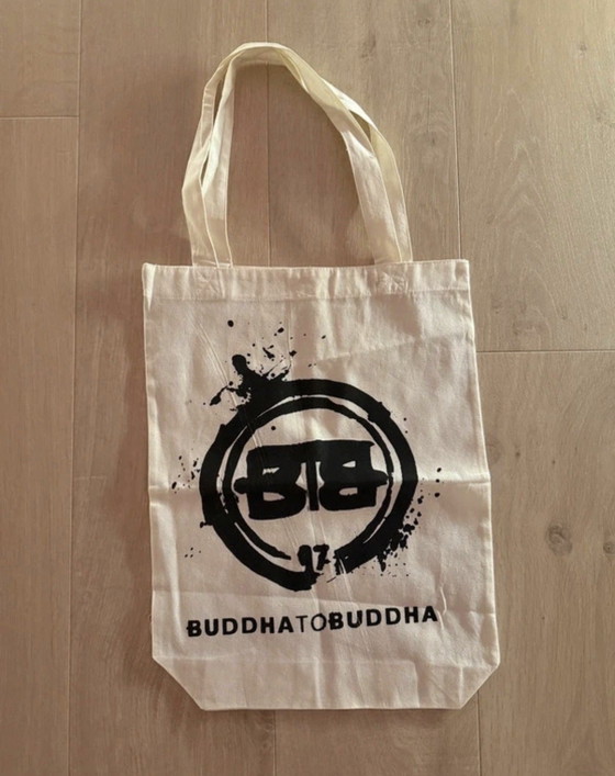 Tragetasche Buddha zu Buddha – Buddha to Buddha, Tote Taschen, Tweed (photo 5 of 5)
