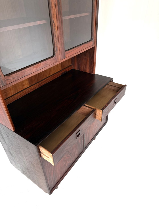 Image 1 of Vintage Rosewood Display Cabinet, Brouer Møbelfabrik ‘60