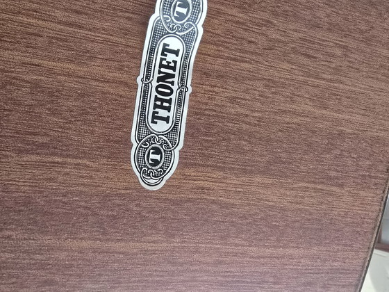 Image 1 of Thonet Eettafelset Eettafel Groep Stoelen Tafel Vintage