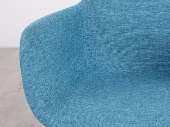 Image 1 of 6x Crassevig Pola Rund P/4W Stuhl blau melange