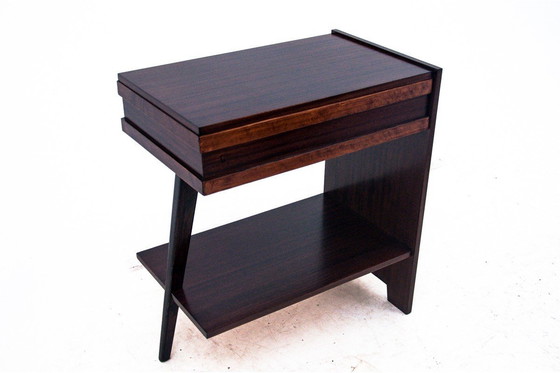 Image 1 of Art Deco Beistelltisch, Polen, 1950er Jahre