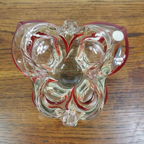 Image 1 of Vintage glass bowl, ashtray. Murano glass 003