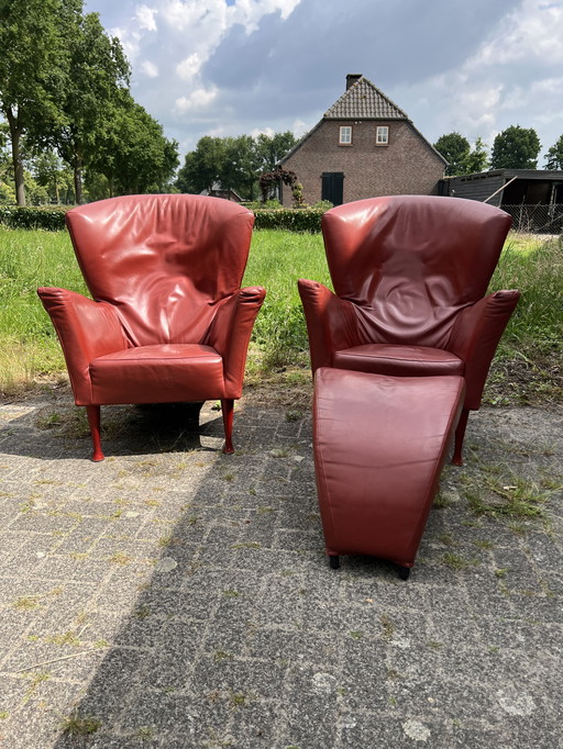2x Montis Castor leather