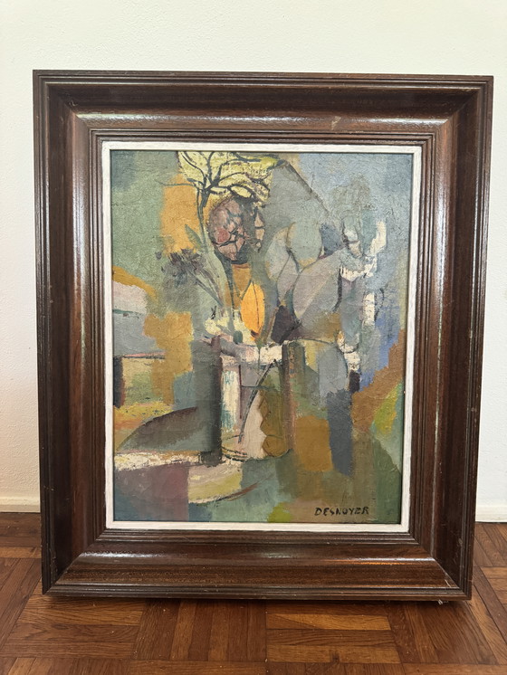Image 1 of Francois Desnoyer (1894-1972) Olie op doek.