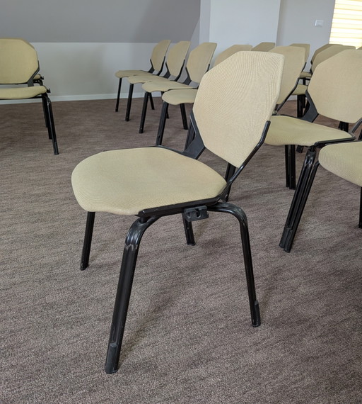 Bestand von 100 Vintage-Stühlen der Marke FRÖSCHER SITFORM (1983) – Preis verhandelbar – bureaustoelen, Wood (photo 2 of 8)