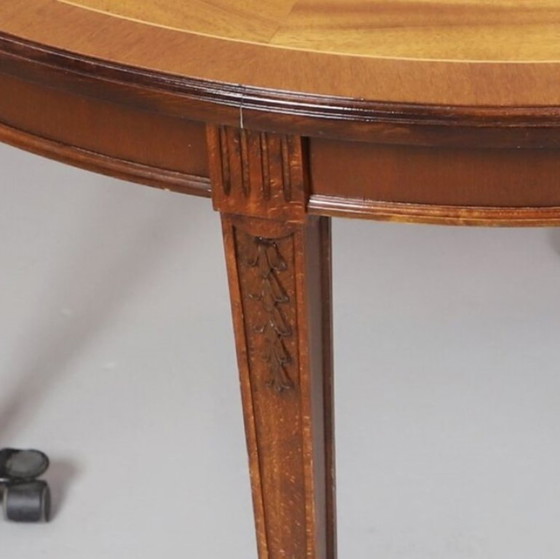 Image 1 of Vintage Scandinavische eettafel in Gustaviaanse stijl – jaren 60, DK