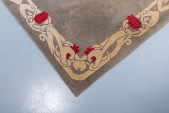 Image 1 of Vintage Limited Edition Italian rug ‘Tulipano’ from Voghi for Villa d’Este