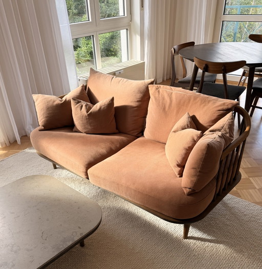 &Tradition Space Copenhagen Design Sofa Fly SC2 – 2 zitsbanken, Wood