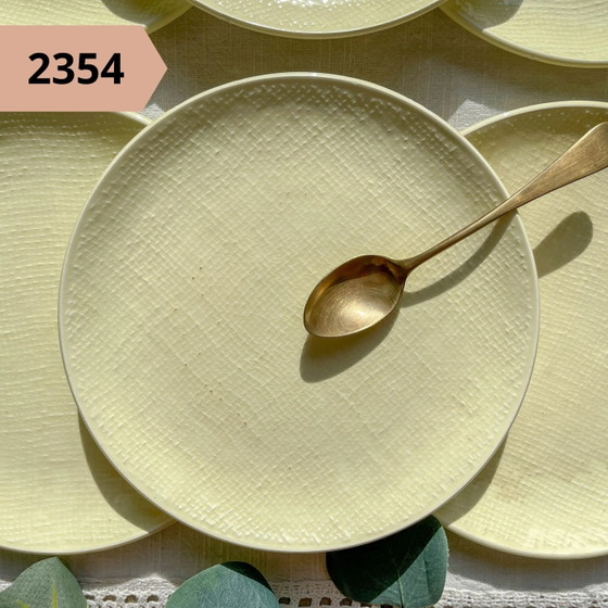 Piatto vintage individuale piccolo e colorato – Stoviglie, Porcellana, Vetro, Retro (photo 7 of 7)
