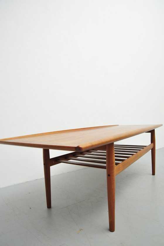 Image 1 of Grete Jalk Table basse Surfboard Teck Glostrup 1950