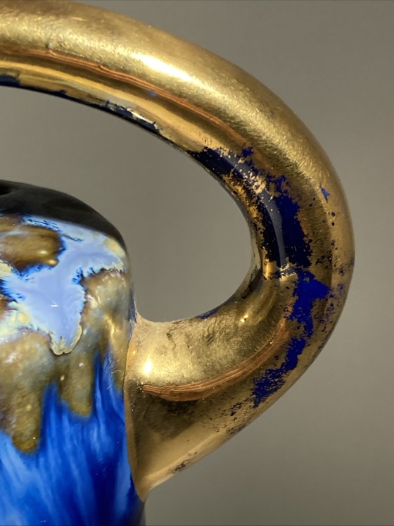 Image 1 of Rana floreale di Alphonse Mouton a forma di annaffiatoio