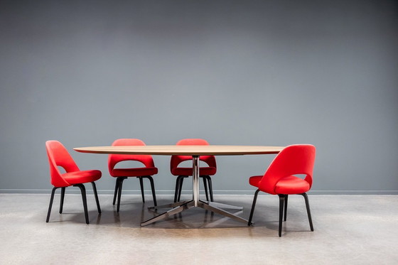 Image 1 of Florence Knoll oval table