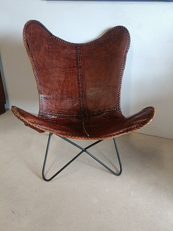 Image 1 of Sedia a farfalla vintage