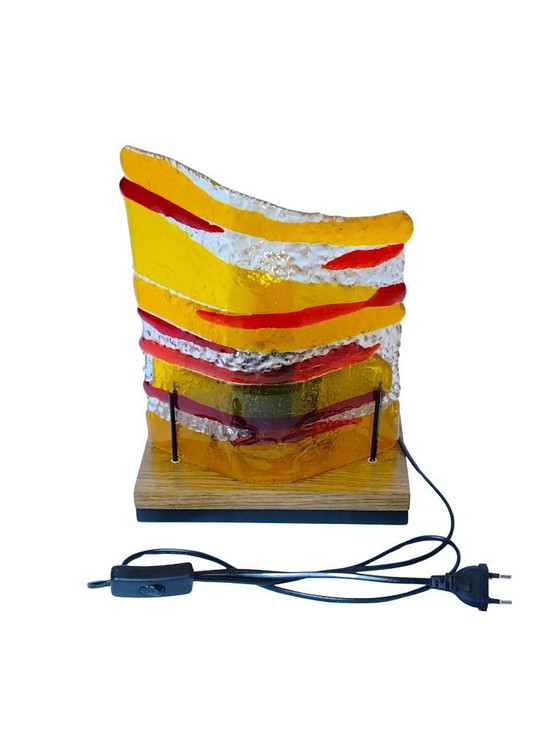 Image 1 of Handgefertigte Glaslampe — GlassTower