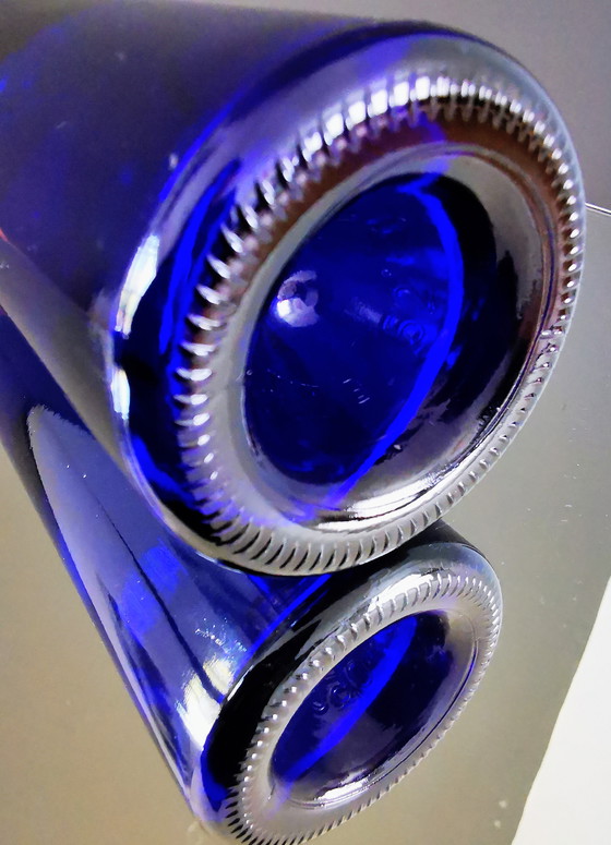 Image 1 of Bouteilles/carafes en verre cobalt