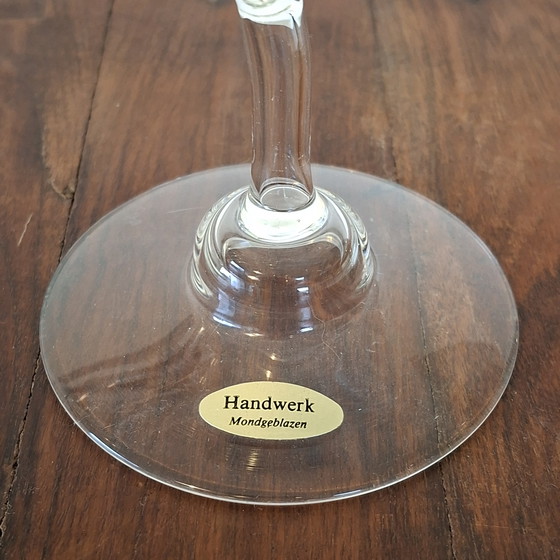 Image 1 of Mid-century mouth-blown borosilicate glass trumpet