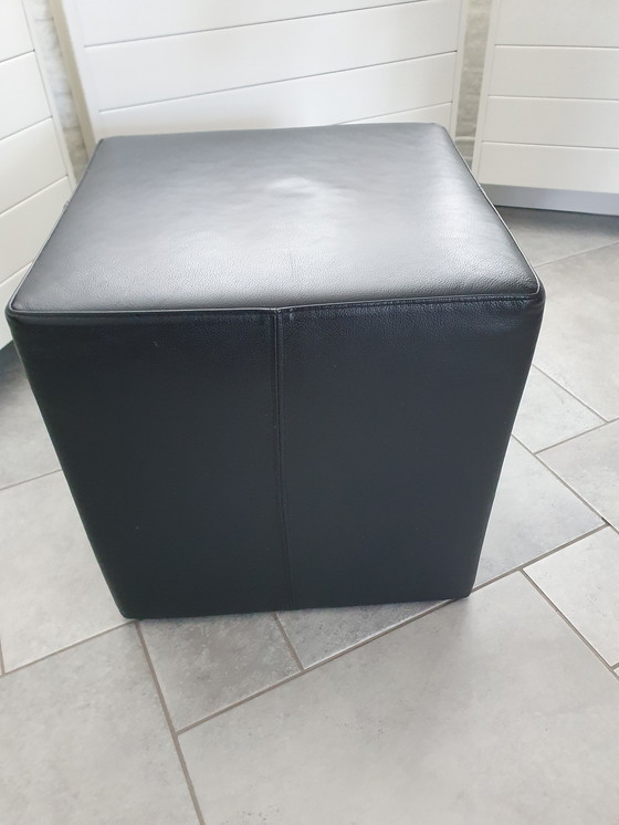 Image 1 of 2x reposapiés de cuero