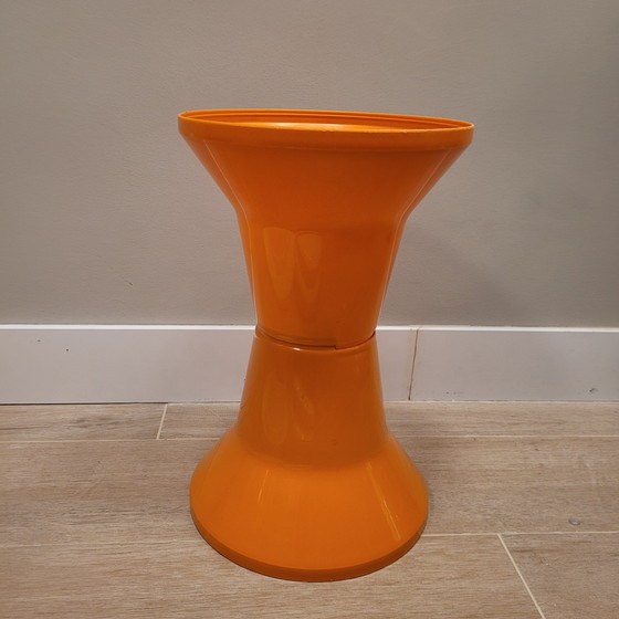 Image 1 of “Tam Tam / Diabolo” Table and Stool Game, After Henry Massonnet, Space Age, 70's – Italy