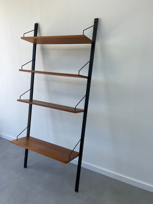 Vintage wandsysteem, Poul Cadovius, Royal System – wandkast, Metal