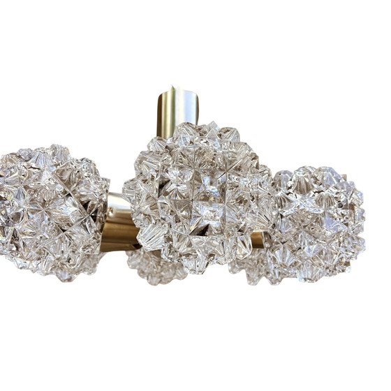 Image 1 of Lámpara de araña Sputnik, Kamenicky Senov, Checoslovaquia, años 70.