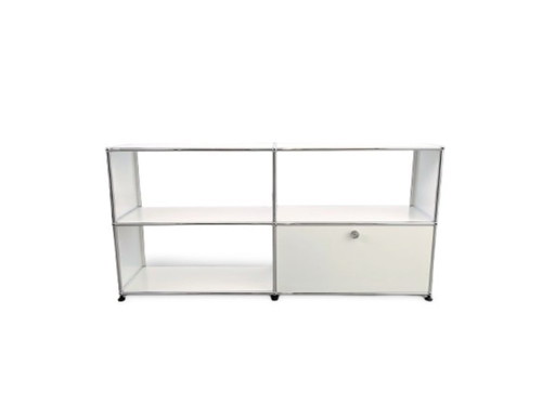 5x Original USM Haller Sideboard 2x2 pure white chest of drawers sideboard