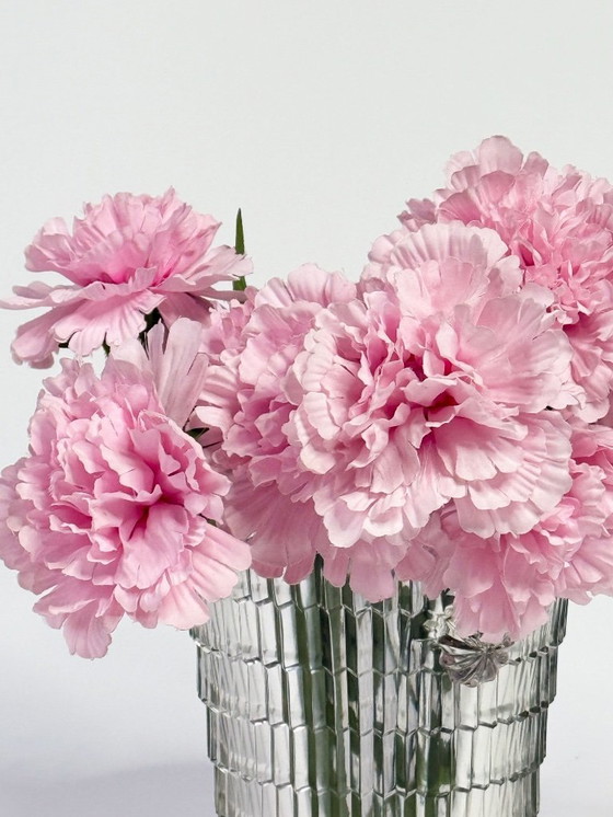 Image 1 of Vintage ice bucket made of molded glass