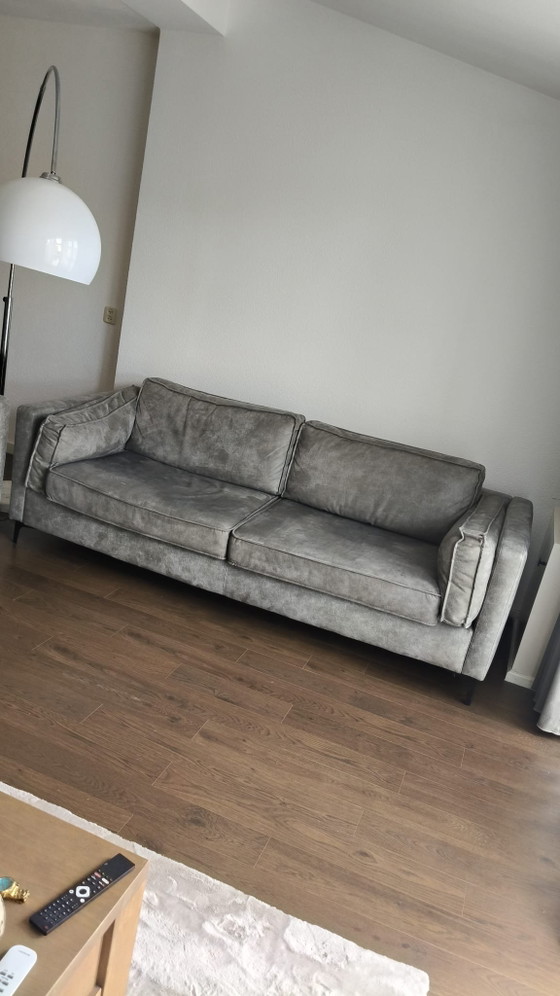 Image 1 of Chateau d'Ax grey benches 2 pieces