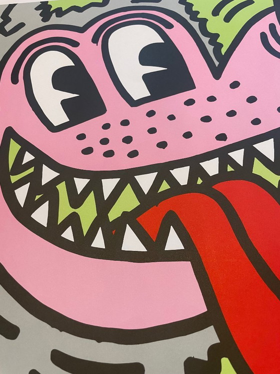 Image 1 of Keith Haring (1958-1990), Big Bad Wolf, 1984, Courtesy Tony Shafrazi Gallery, New York, copyright Estate of Keith Haring 1993, P