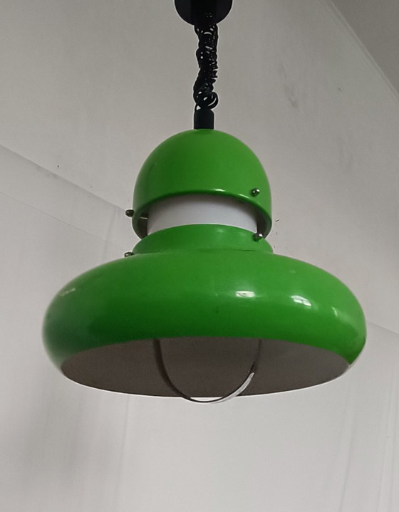 Image 1 of Space age pendant lamp with suspension