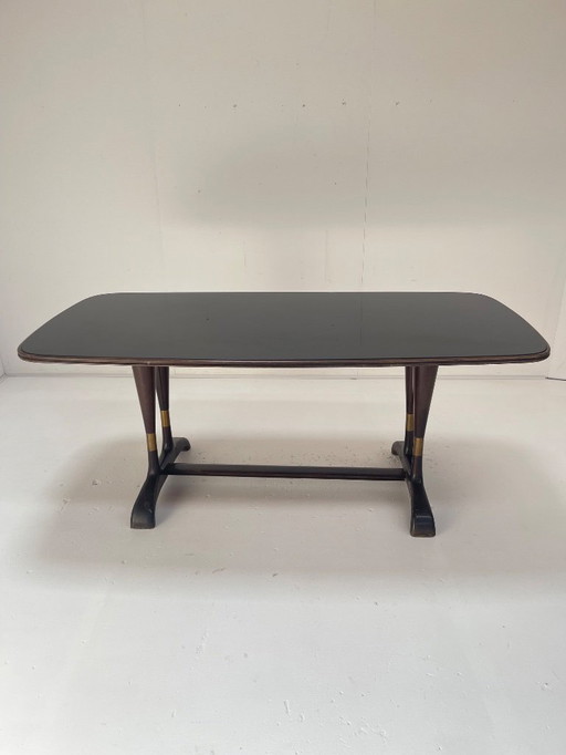 Italiaanse Mid Century Moderne tafel van Vittorio Dassi uit 1950