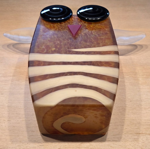 Vaso Borowski "UHU/ Colore AMBRA/ Anno di progettazione 2014