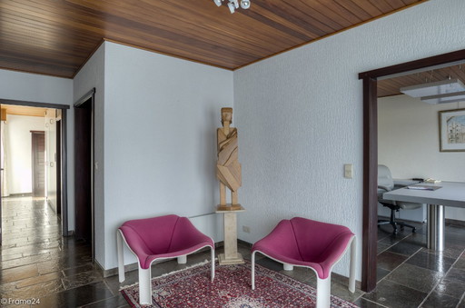 Due sedie originali ARTIFORT F300, disegnate da Pierre Paulin