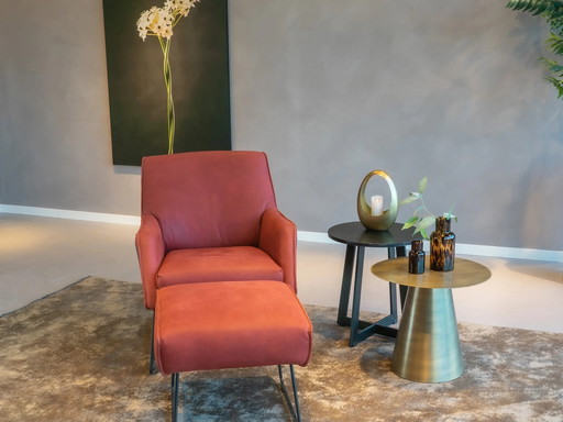 RT Design Cava fauteuil met hocker