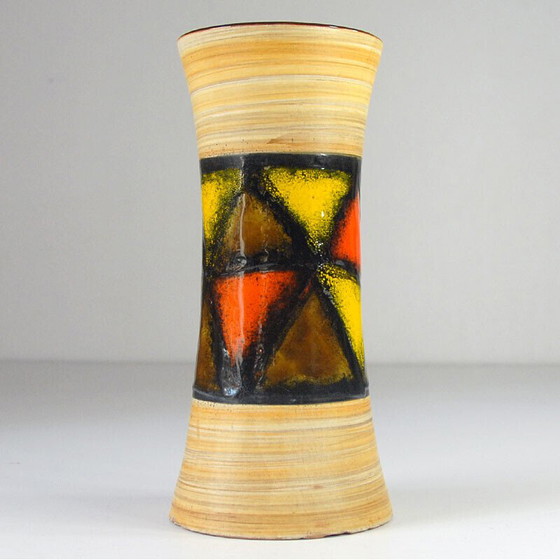 Image 1 of Vintage ceramic vase by Aldo Londi for Bitossi, 1960s