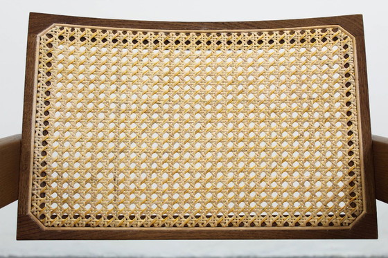 Image 1 of 051 Capitol Complex Cassina, Pierre Jeanneret Fauteuil, hout, rotan