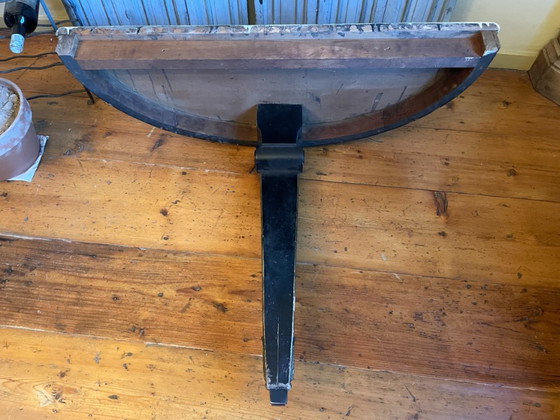 Image 1 of Table d'appoint Table console Table murale imposante 19ème siècle française