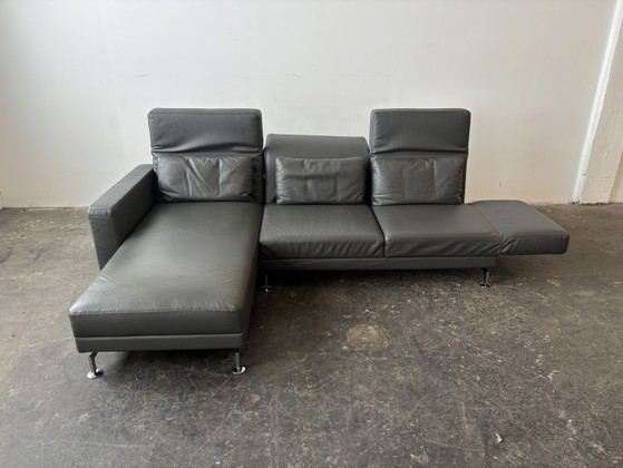 Brühl Moule Designersofa Couch Schlafsofa – Sofagarnitur, Leather (photo 3 of 14)