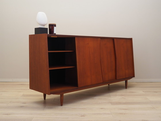 Image 1 of Teakhouten dressoir, Deens ontwerp, jaren 1970, productie: Denemarken