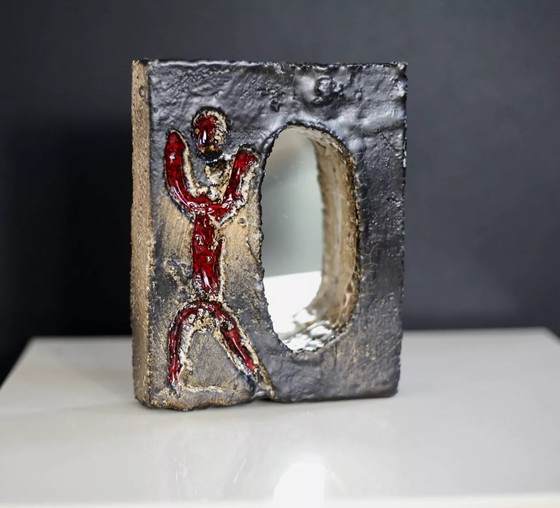 Image 1 of Specchio in ceramica, Galleria Palissy