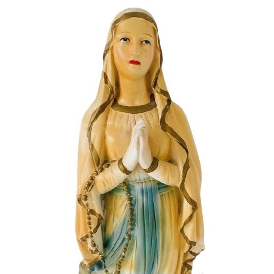 Image 1 of Vintage XL maria statue religious Mary statue