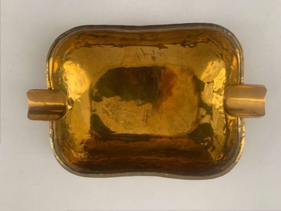 Image 1 of Posacenere Art Déco, modello 10 A, Karl Bayer, Monaco di Baviera, Art Nouveau, ottone