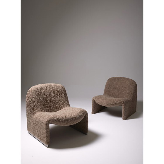 Image 1 of Pair of vintage Alky armchairs by Giancarlo Piretti for Artifort, Italy 1970