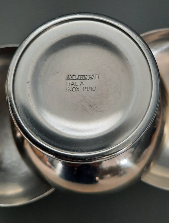 Ice cream sundaes Alessi Alfra Italy '50 – Alessi Italy, Crockery, rvs (photo 4 of 6)