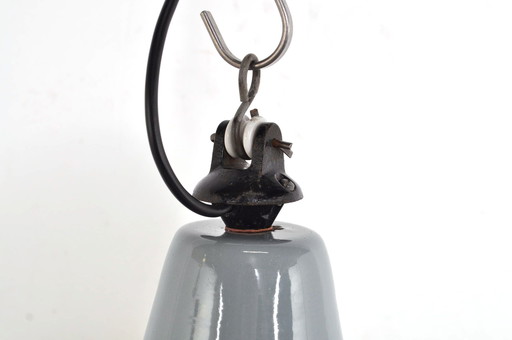 Vintage Enamel Lamp