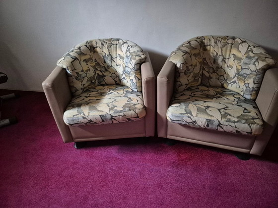 Image 1 of 2 chaises Leolux Decada