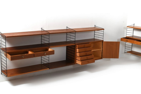 Image 1 of Shelf System by Kajsa & Nils Nisse Strinning for String AB 1950s